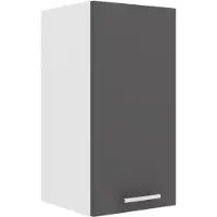VCM Esilo keuken bovenkastje 30 cm 1 deurwit, grijs.