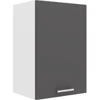 VCM Esilo keuken bovenkastje 40 cm 1 deurwit, grijs.