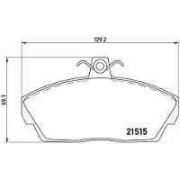 MAGNETI MARELLI 363700444010 Remblokken