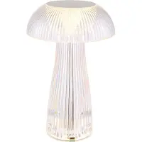 Globo Draadloze bureaulamp met batterij, touchdimmer, kristallen design, dimbaar, model 28072
