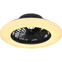 Globo Travo, Ventilator, Zwart