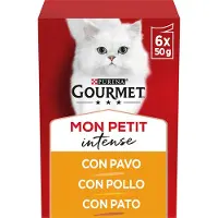 Purina Gourmet Mon Petit Natvoer Voor Katten Gevogelte 6x50g 8 Eenheden
