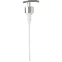 MSV Zeeppomp met Chroomafwerking - Zeepdispenser voor de Badkamer - Kunststof Zeephouder met Moderne Uitstraling