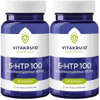 Vitakruid 5Htp 100 mg - 2 x 60 vegancapsules - Voordeelverpakking