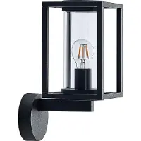 LUCANDE Buitenverlichting , Ferda, dimbare, Zwart, Terras, Aluminium, Modern