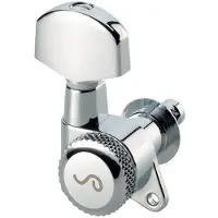 Schaller M6 135 Locking 3L3R Chrome - Stemmechaniek voor gitaar
