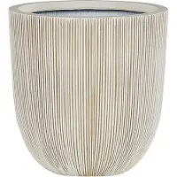 Shumee CHIOS - Bloempot binnenbak - Wit - Polyresin