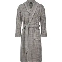 Cawö Badjas Home 6508 Men Sjaalkraag Graphite-56