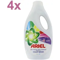 Ariel Vloeibaar Wasmiddel Color - 4 x 1.225 l (140 Wasbeurten)