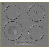 Kaiser KCT 6705 RI Herd - Inductiekookplaat, 60 cm, 4 kookzones, gietijzeren kookplaatdesign