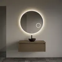 Gliss Design Ares badmeubel 90cm ash gray zonder waskom