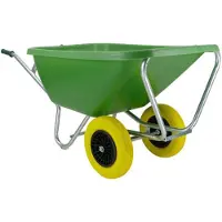 Altrad Fort Farm & stable 200/2 flex pro wiel - Kruiwagen - Groen - 200kg