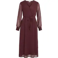 Vila Jurk 'VIFALIA' aubergine