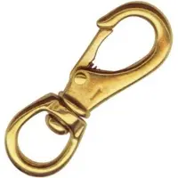 Kong Italy Swivel Snap-hook 10 Units Goud 94 mm