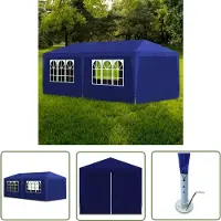 The Living Store De Living Store partytent, 3x6 meter, blauw