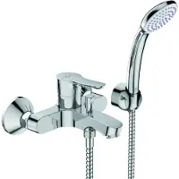 Ideal standard Alpha - Opbouw badkraan met toebehoren, chroom BC676AA