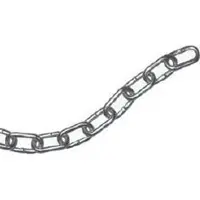 Goldenship Stainless Anchor Chain 50 M Zilver 5 mm