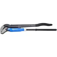GEKO S-vormige pijptang - 45° hoek - Dubbel-T profiel - 1,5"