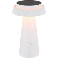 Globo LED tafellamp op zonne-energie 36624, wit, oplaadbare batterij, CCT, IP54, dimbaar, wit / opaal, Kunststof, Modern, Solar buitenverlichting
