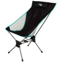 Aktive Folding Chair 43x55x99 Cm Zwart