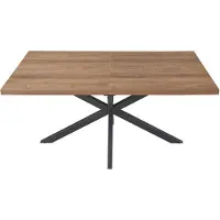 Rousseau Eettafel Kos | 160 x 90 x 76 cm | Donkerbruin