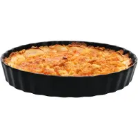 MamboCat NERO quiche/taartvorm 25cm zwart - 24302061
