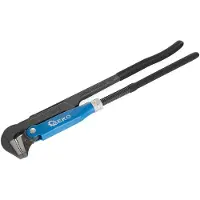 GEKO Verstelbare pijptang - 90° hoek - CrV staal - 1,5 inch - Rubberen grip