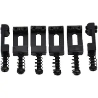 Göldo eenzelböckchen Strat zwart, HB spacing, 10,5mm, set - Gitaaronderdeel