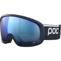 POC Skibril Unisex Fovea Mid Wide Fit Apatite Navy/Partly Sunny Blue