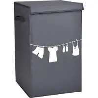 CALICOSY Opvouwbare wasmand met deksel