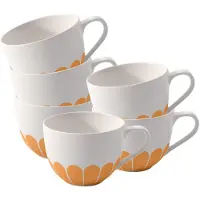 Villeroy & Boch Koffiekop Fleur Soleil 160ml (6 delig)