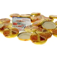 MamboCat Set van 50 deksels To 82 Carino honingraat incl. diamanten suikergelei receptenboekje