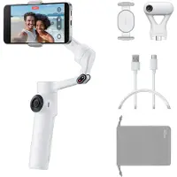 Insta360 Flow 2 Ai Tracker Bundle White Tripod Wit