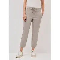 Cecil Dames 7/8 Papertouch broek in Beige, Gr: XL