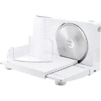 Silvercrest KITCHEN TOOLS Snijmachine - Vermogen: 100 W - Materiaal: Kunststof, RVS - Snijbreedte: max. 17 mm - Voor moeiteloos snijden - Veiligheidsschakelaar - Instelbare snijbreedte