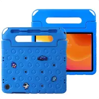 IMoshion Kidsproof tablethoes met afneembare dolls voor de Samsung Galaxy Tab A11 Plus / A9 Plus - Blauw