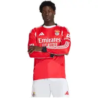 Adidas Benfica 25/26 Thuisshirt met Lange Mouwen