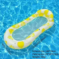 Karma Opblaasbare drijvende hangmat voor zee, luchtmatras voor zwembad,, strand, 75 x 150 cm, voor bruining en zomerfeesten voor volwassenen Merk: LieIe