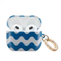 Selencia Vivid Case AirPods 3 - Wave Vibes, klassiek blauw