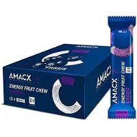 Amacx Energy Fruit Chew Cassis 12x38g