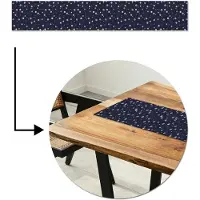 MuchoWow Tafelloper 180x30 cm - Tafelmat vinyl Sakura - Bloemen - Japans - Patronen - Tafeldecoratie - Tafelversiering - Keuken decoratie - Tafel versiering