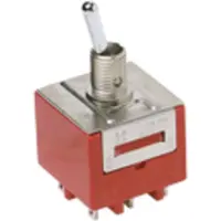 C & K Switches 9221TCWZ4QD Tuimelschakelaar 125 V/AC, 28 V/DC 10 A 2x aan/aan IP67 1 stuk(s) Bulk