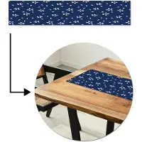 MuchoWow Tafelloper 150x30 cm - Tafelmat vinyl Bloesem - Patroon - Lente - Japan - Tafeldecoratie - Tafelversiering - Keuken decoratie - Tafel versiering