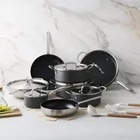 ISENVI Victoria Forged & Soenil Pannenset Inductie - Keramisch - 21 Delig - PFAS, PTFE Vrij - Alle warmtebronnen