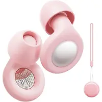 Ntech Slaapoordoppen - Oordoppen voor slaap en gehoorbescherming Roze - oordopjes voor slaap, diepe concentratie - Sleep Plugs - Slaapdoppen