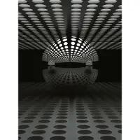 A.S. Création Fotobehang 3D Sphere Silver DD119064 Designwalls Geel Vlies 192 X 260 cm (4 delen) 3D Fotobehang op maat