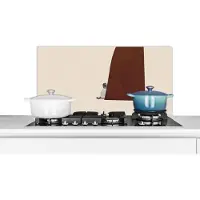 KitchenYeah Spatscherm keuken - Pastel - Jongen - Abstract - Retro - Spatwand - Keuken - 80x40 cm - Achterwand keuken