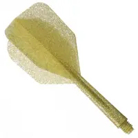 Condor Zero Stress Flight System Small Glitter Gold - Dart Flights