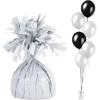 Haza 12 STUKS Ballon gewicht wit.