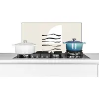 KitchenYeah Spatscherm keuken - Pastel - Abstract - Design - Spatwand - 70x30 cm - Keuken - Spatscherm achterwand